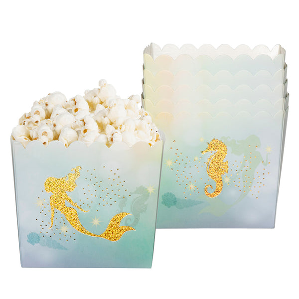 Mermaid Popcorn Bowls