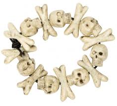 Murderous voodoo skull bracelet