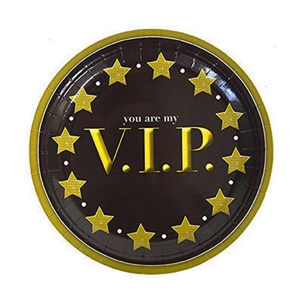 VIP 8Paper Plates 23cm