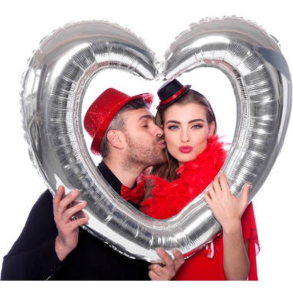 Heart Frame Foil balloon