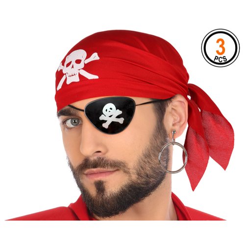 PIRATE SET RED