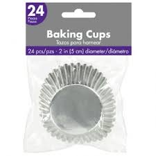 24 cases Silver 5cm diameter