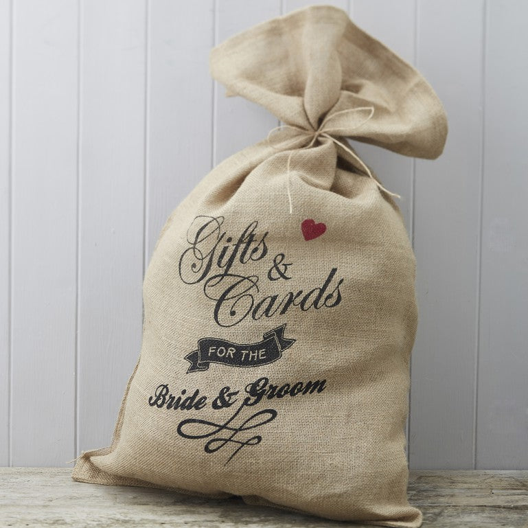 Hessian Cards Sack