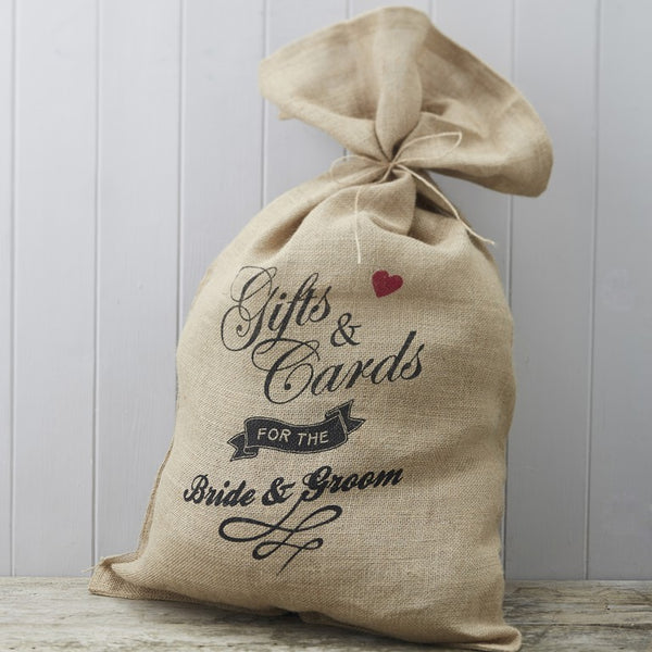 Hessian Cards Sack