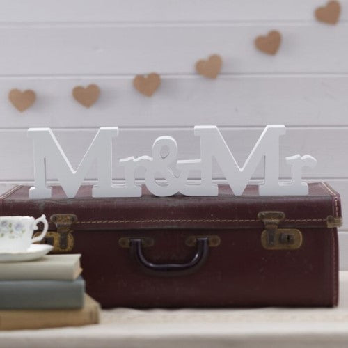 A Vintage Affair - Wooden Sign - Mr and Mr