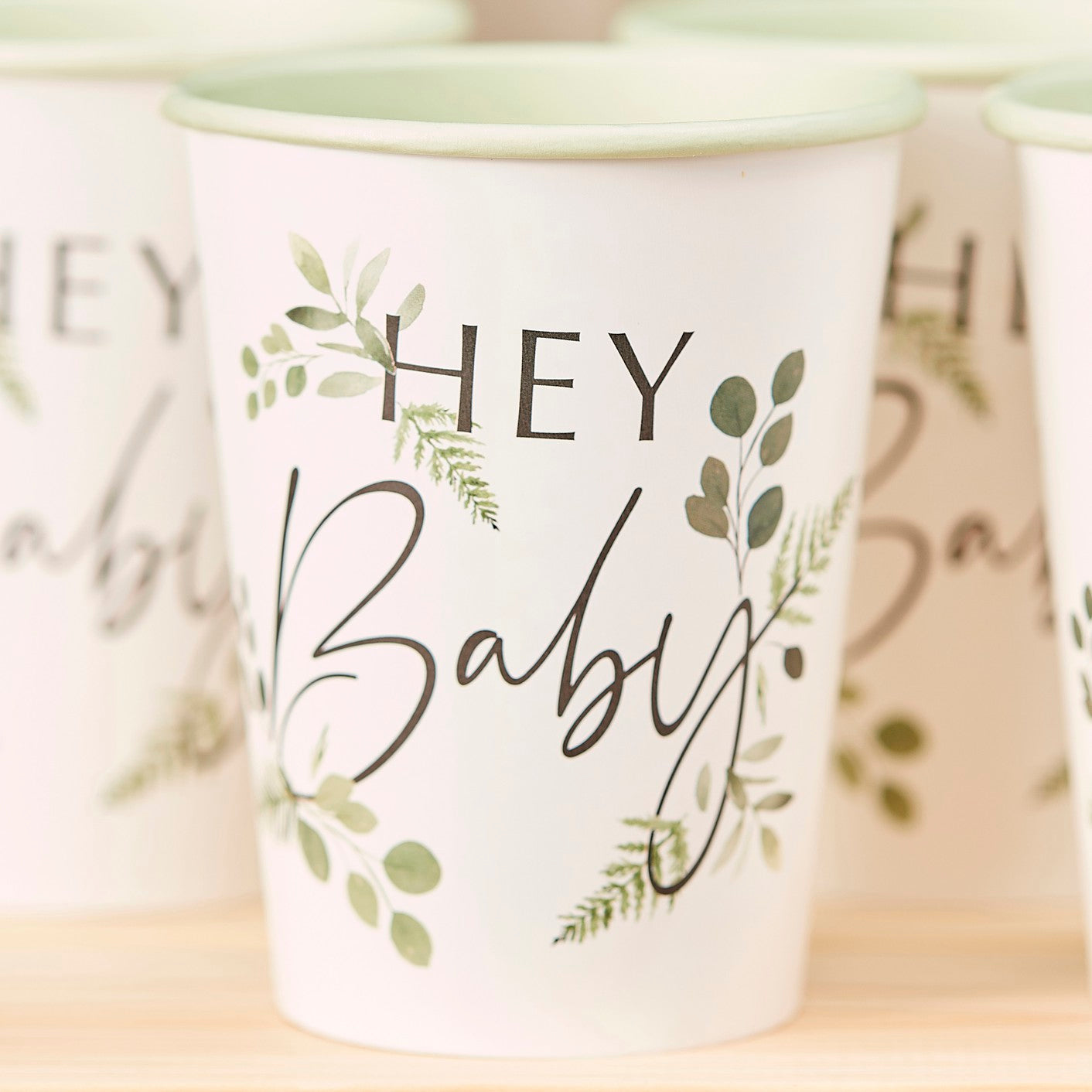 botanical hey baby cups