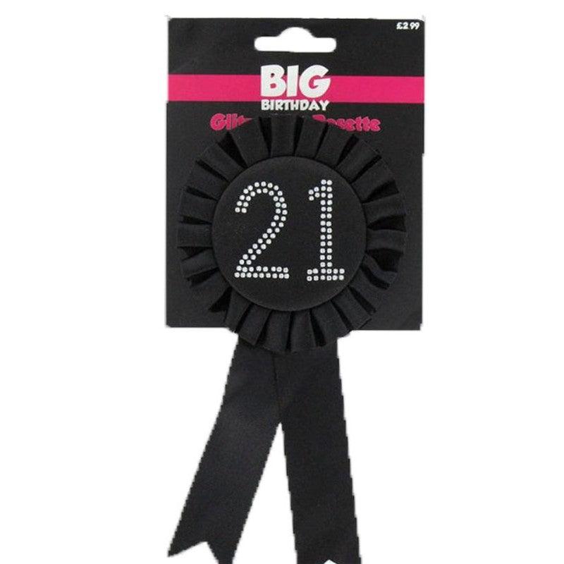 21st Birthday Rosette