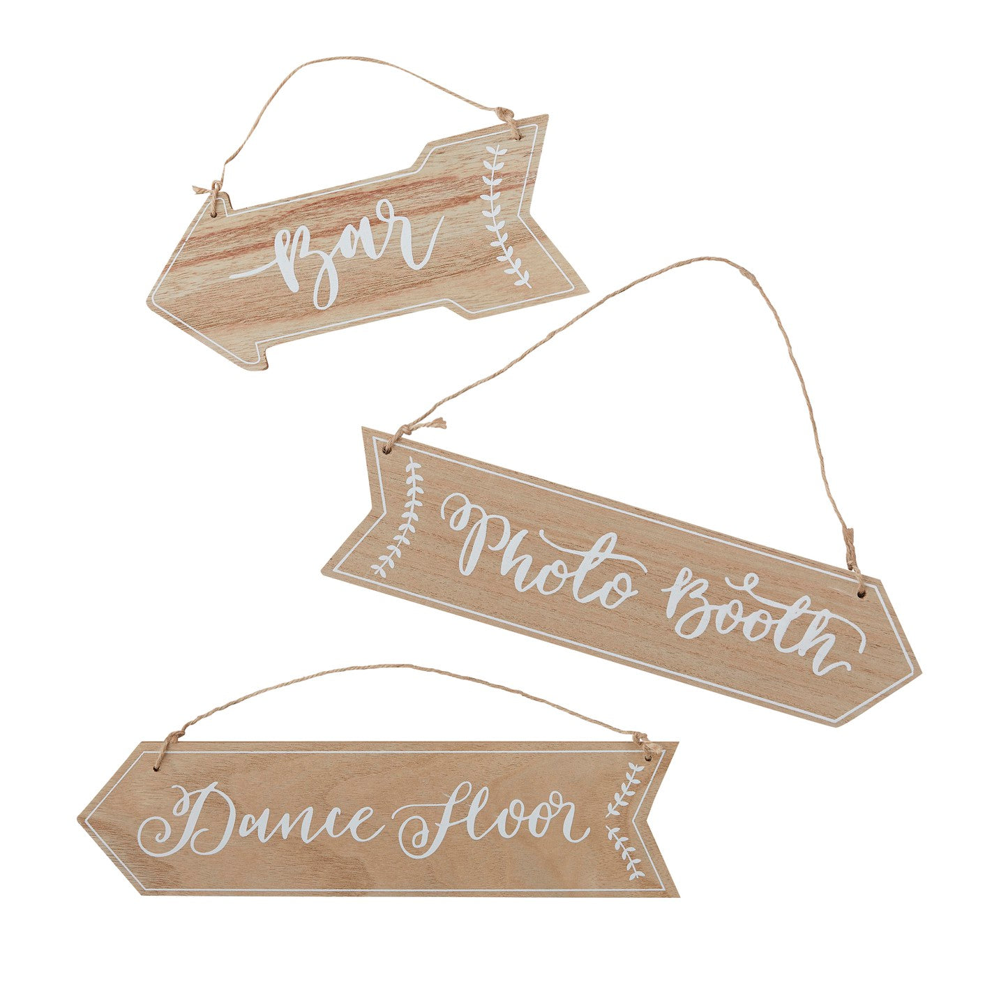 Boho - Wooden Arrow Signs