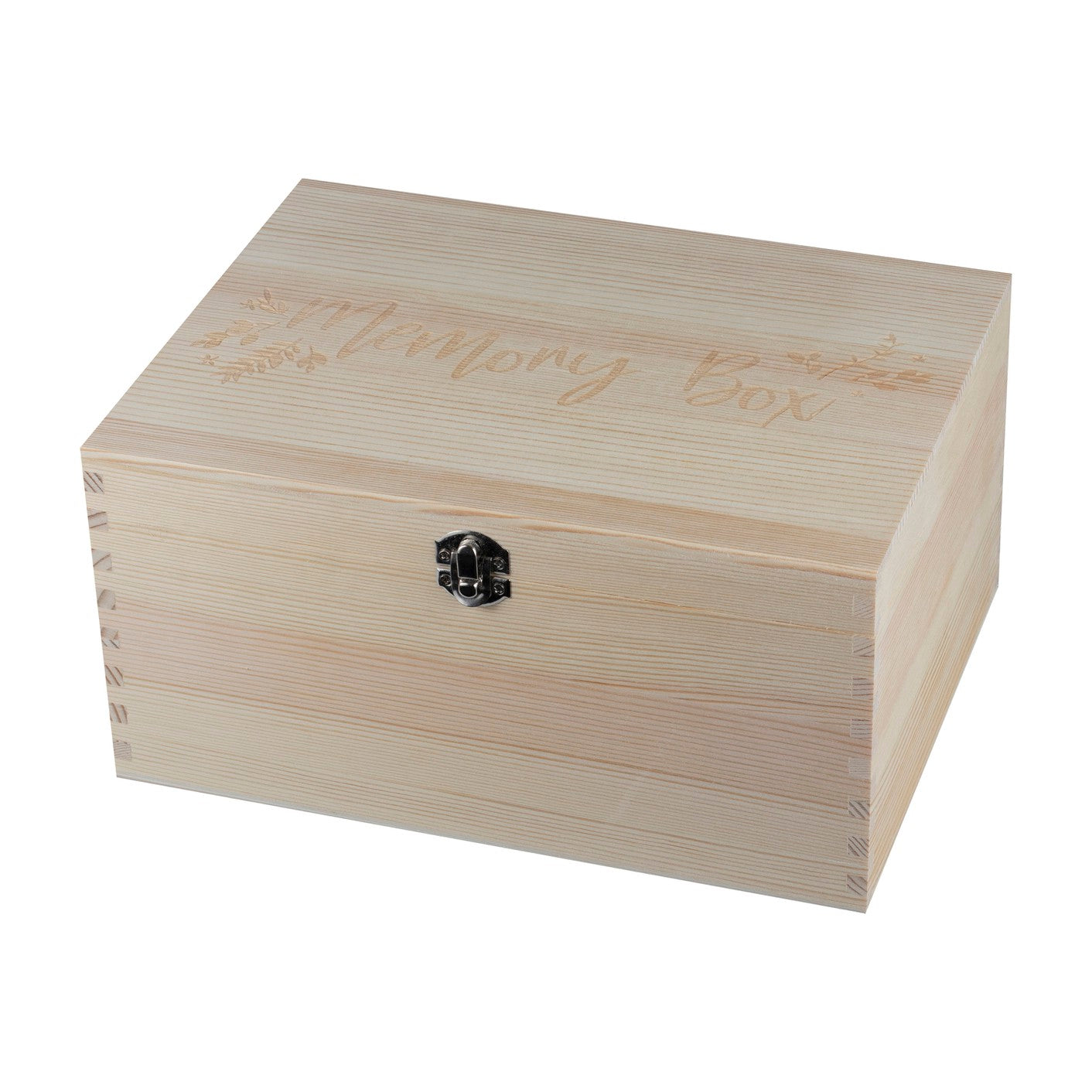 Baby in Bloom - Keepsake - Memory Box - Wooden