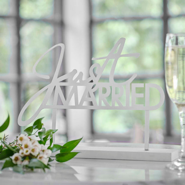 Signs - Mr & Mrs Table Sign - Metal
