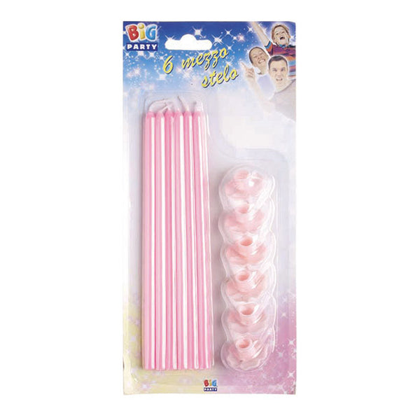 6 Candles Stelo Pink