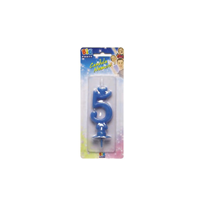 No. 5 Candle Blue