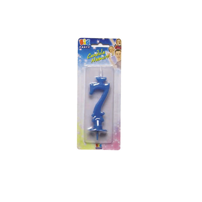 No. 7 Candle Blue