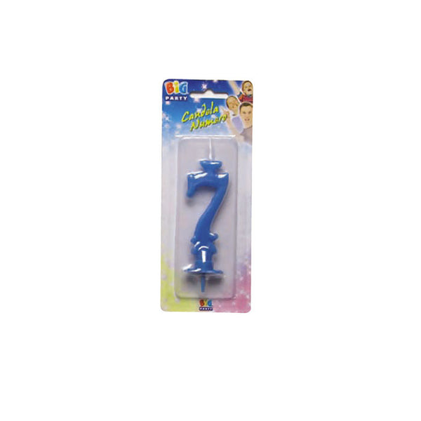 No. 7 Candle Blue