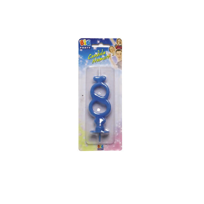 No. 8 Candle Blue