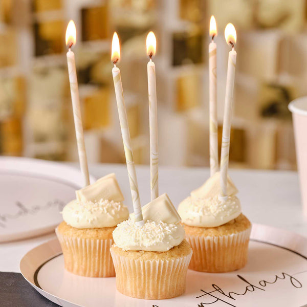 Candles - Neutral Marble