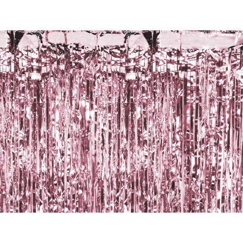 Party curtain, rose gold