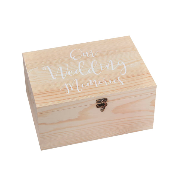 Rustic Country - Memory Box - Wooden