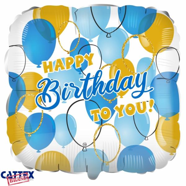 Happy Birthday foil balloon