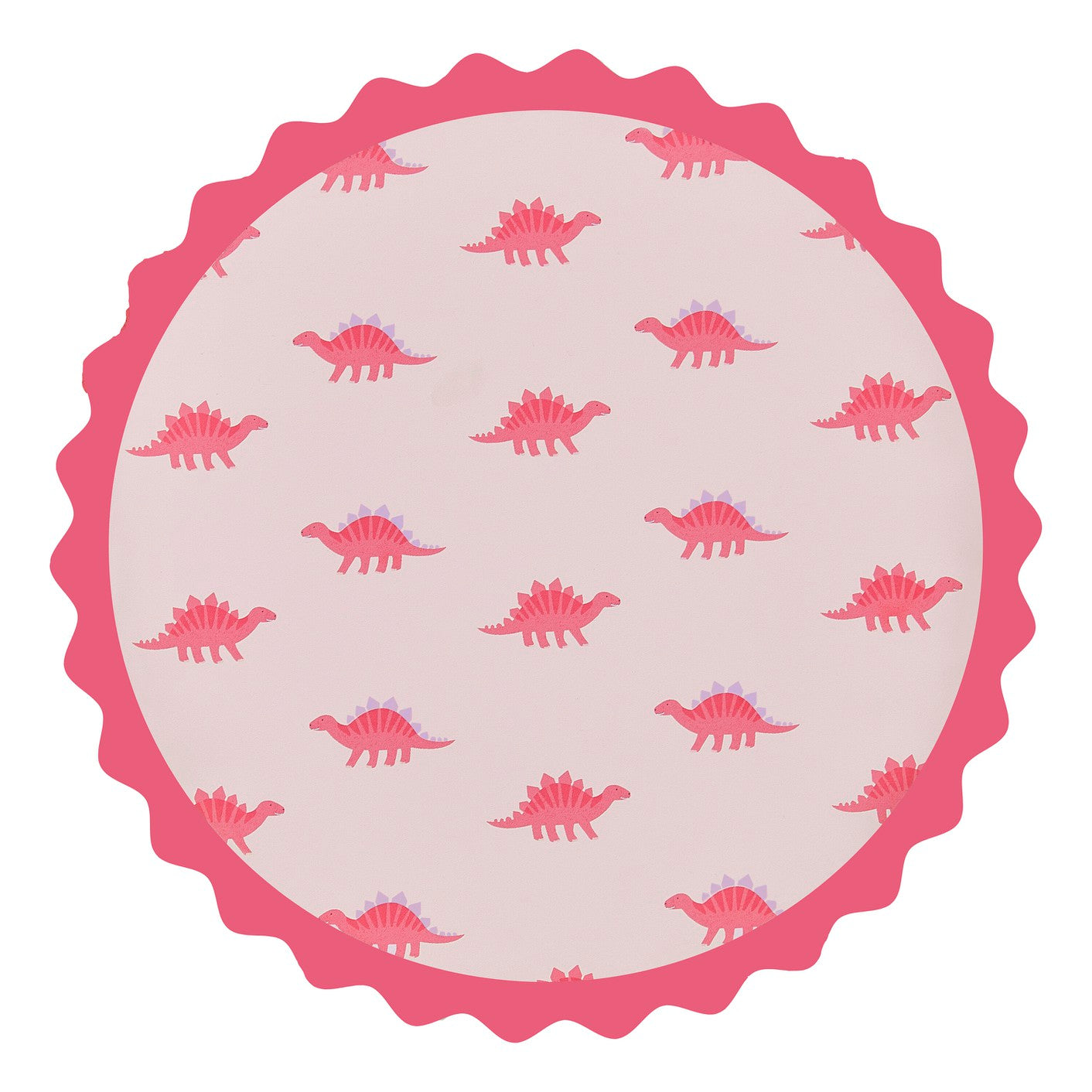 Plate - Dinosaur - Round with Spikes