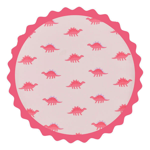 Plate - Dinosaur - Round with Spikes