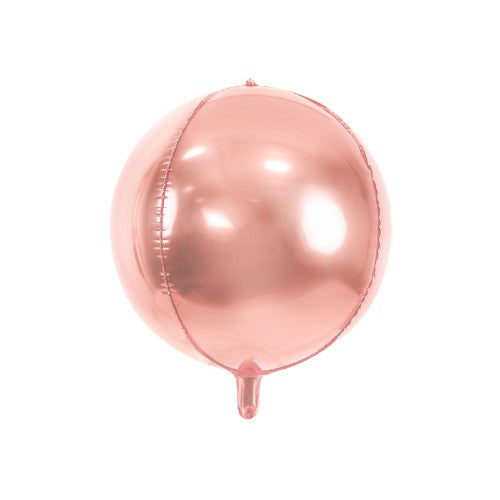 Foil Balloon Ball,  rose gold