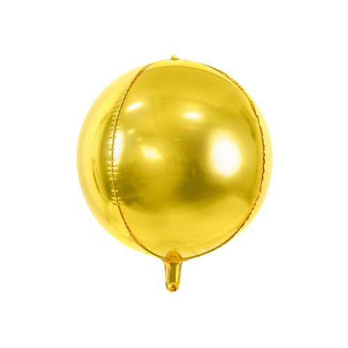 Foil Balloon Ball, gold