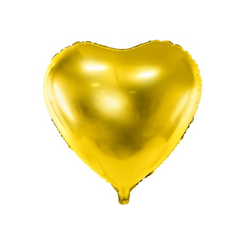 Foil Balloon Heart,  gold