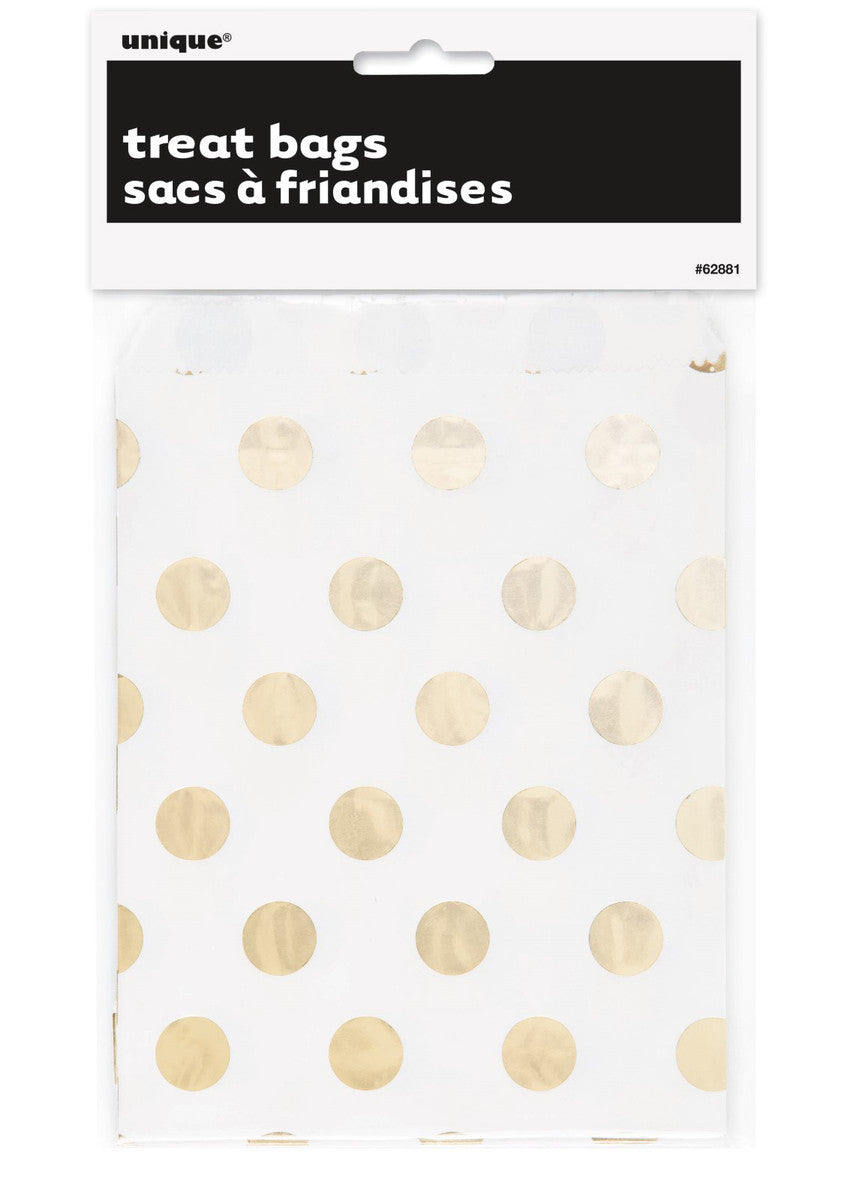 BAG White POIS GIALLO pcs 8