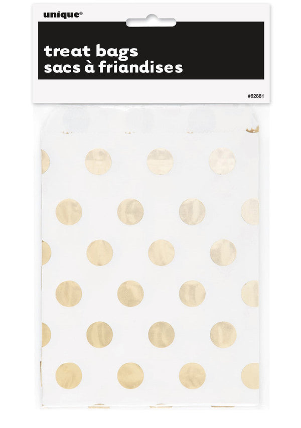 BAG White POIS GIALLO pcs 8