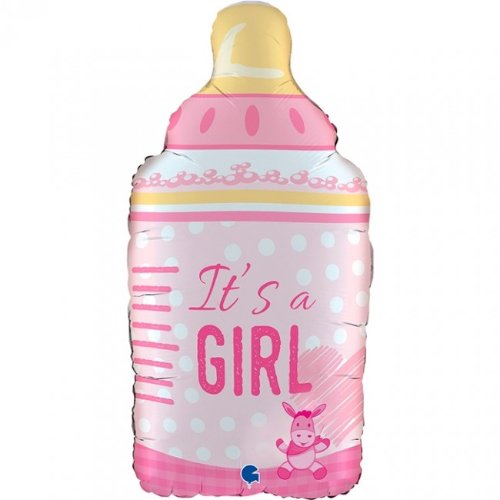 Bottle it's a Girl balloon