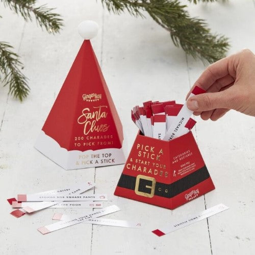 Ginger Games-Game - Santa Clues Charades Game