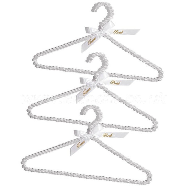 Team Bride Beaded Hangers