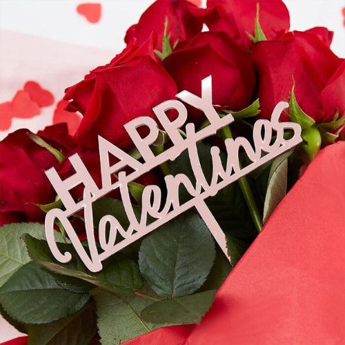 VALENTINES FLOWER BOUQET DECORATION