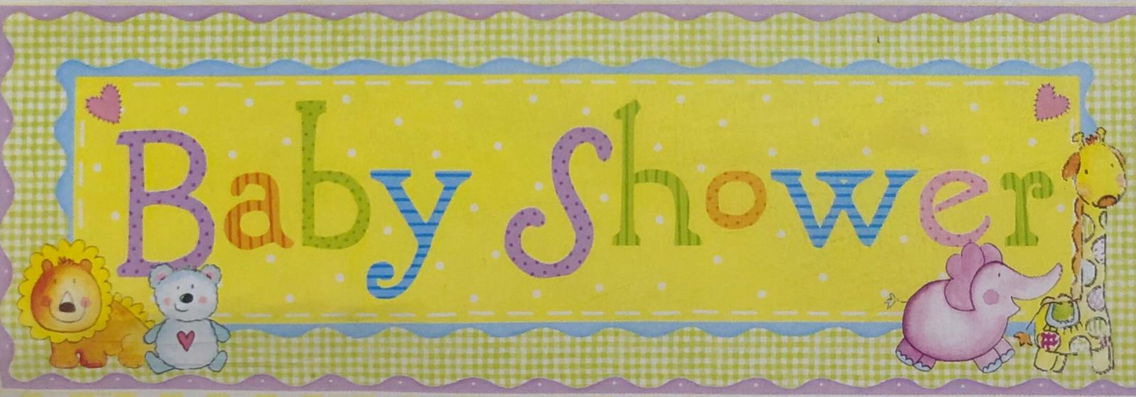 Banner Giant Baby Shower Neutral