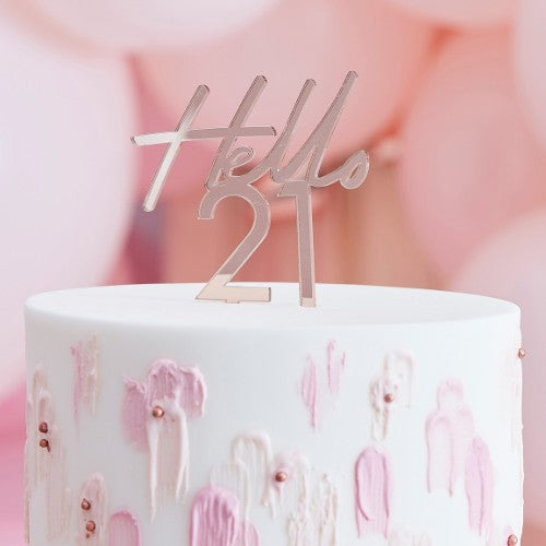 Mix it Up Additions - Cake Topper - Twenty One