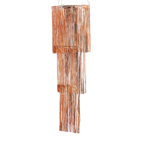 Mix it Up Additions - Hanging Hoop - Rose Gold PET streamers