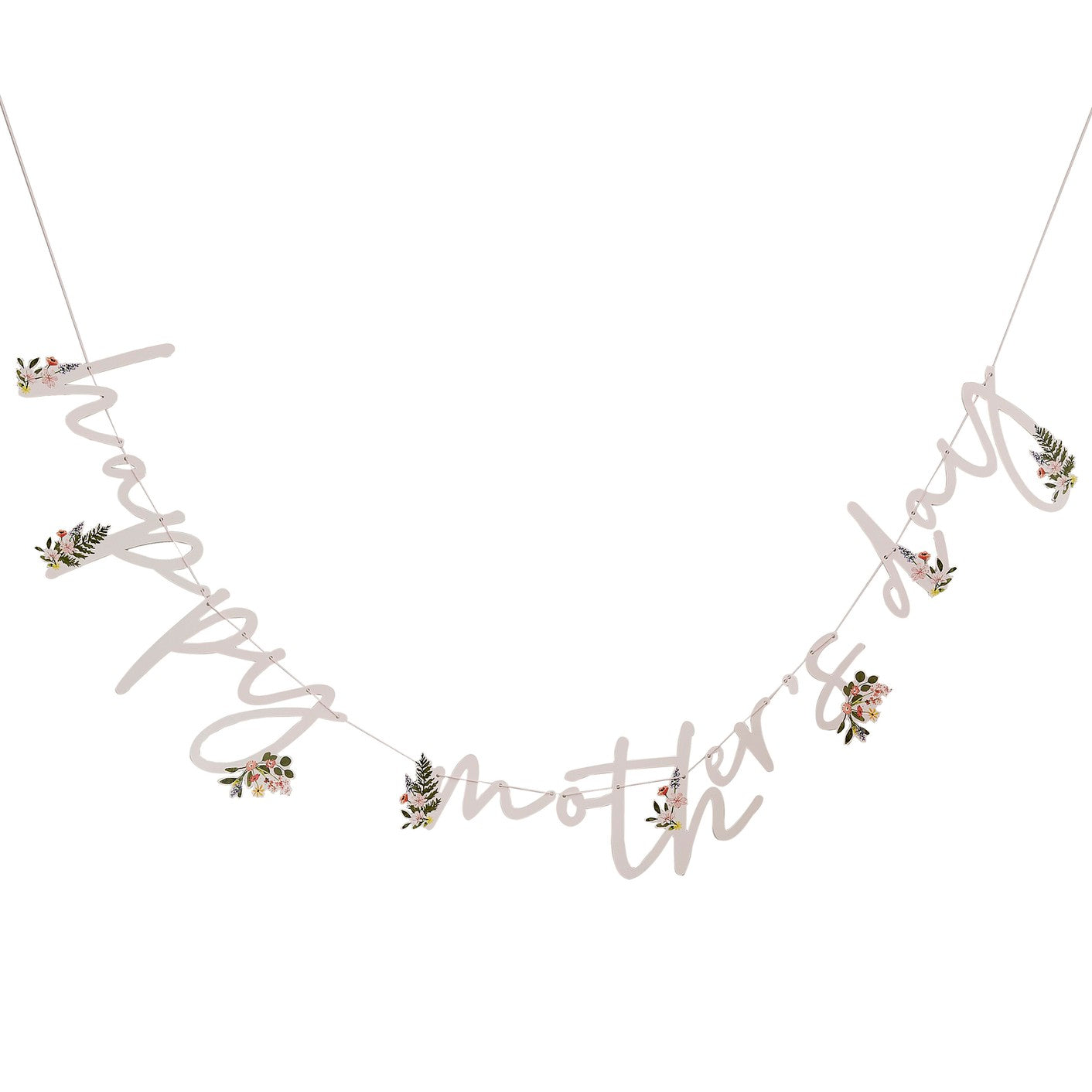 Best Mum Ever - Bunting - Happy Mother's Day - Eco - With Fo
