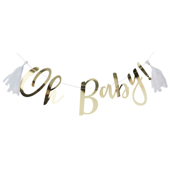 Oh Baby! - Backdrop - Oh Baby! - Gold