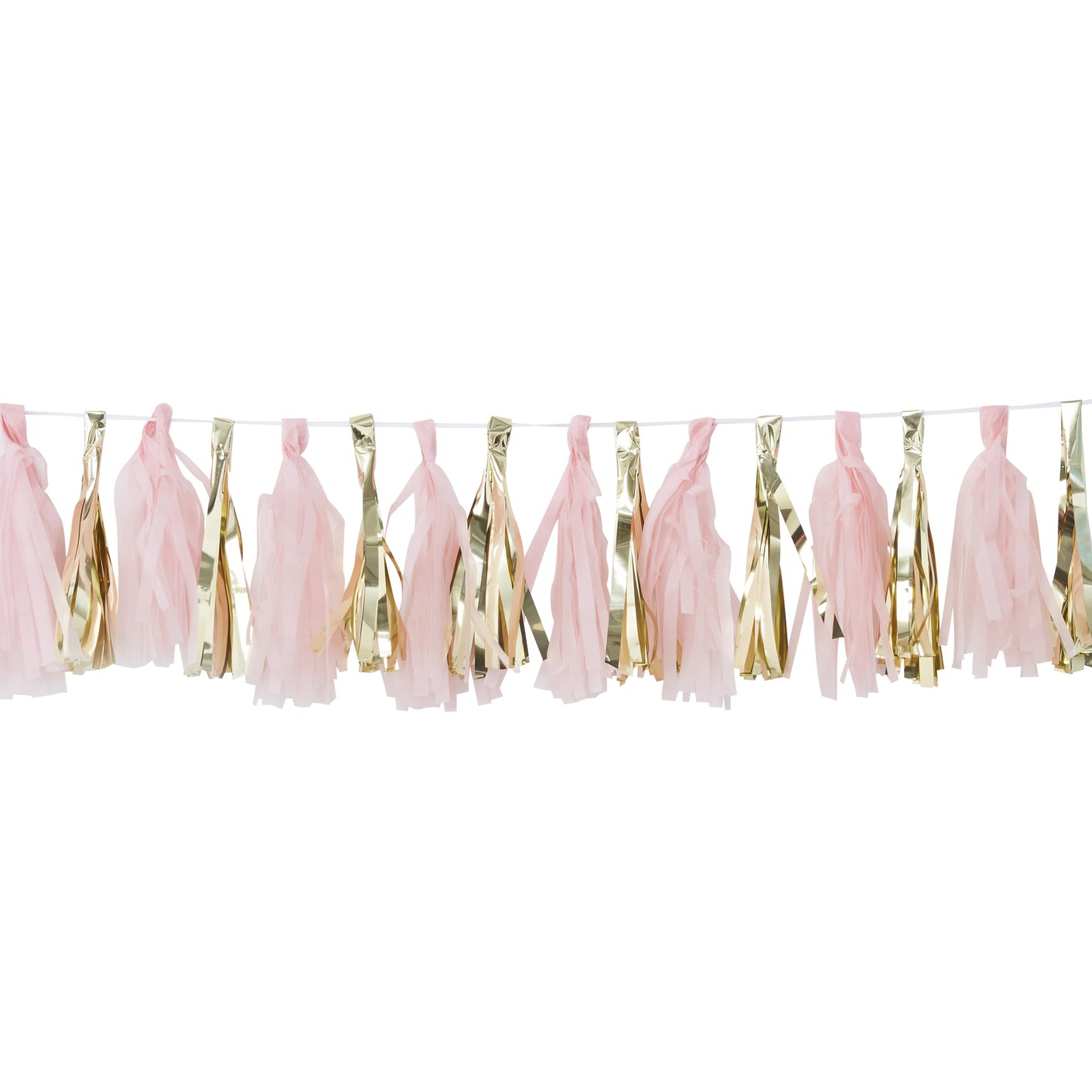 Oh Baby! - Tassel Garland - Pink & Gold
