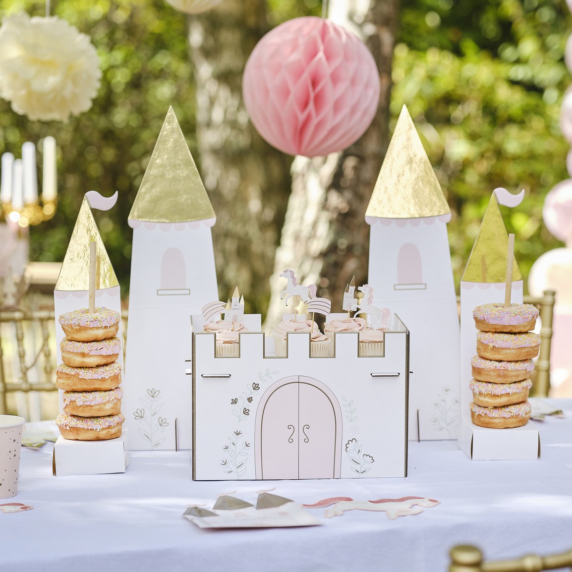 Princess Castle Treat Stand