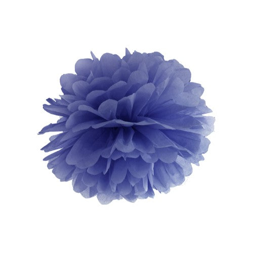 Tissue paper Pompom, navy blue