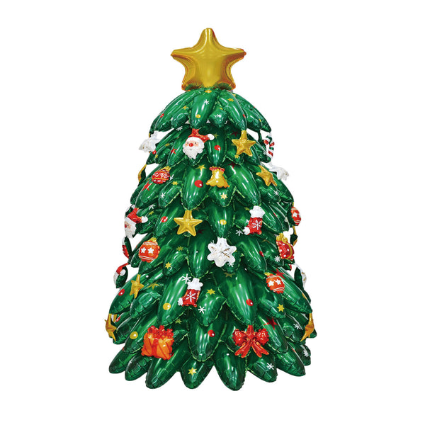 Foil Stand Up Holiday Tree