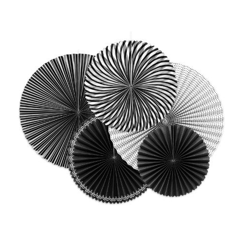 Decorative Rosettes, Black&White