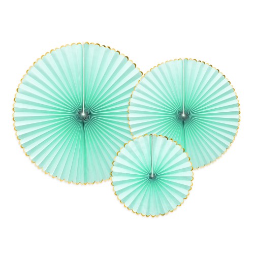 Decorative Rosettes Yummy, mint