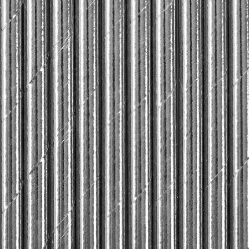 Paper Straws, silver
