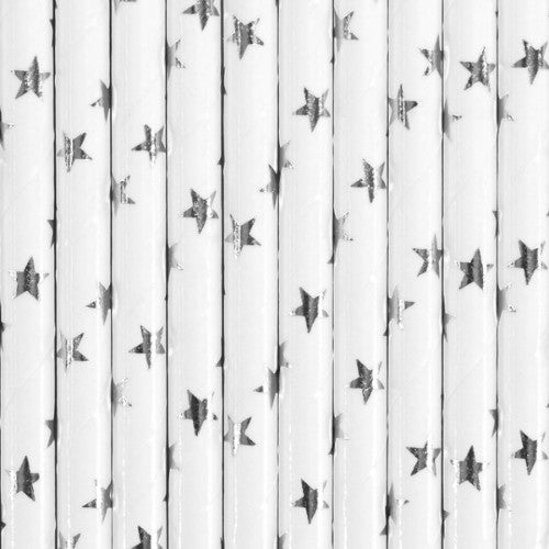 Paper Straws, silver