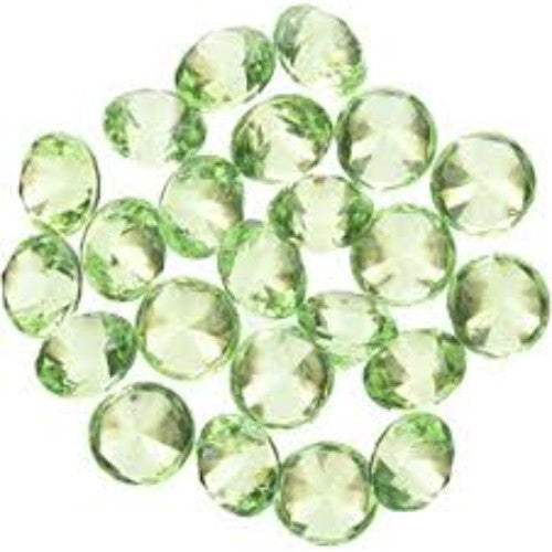 Crystal confetti Apple Green