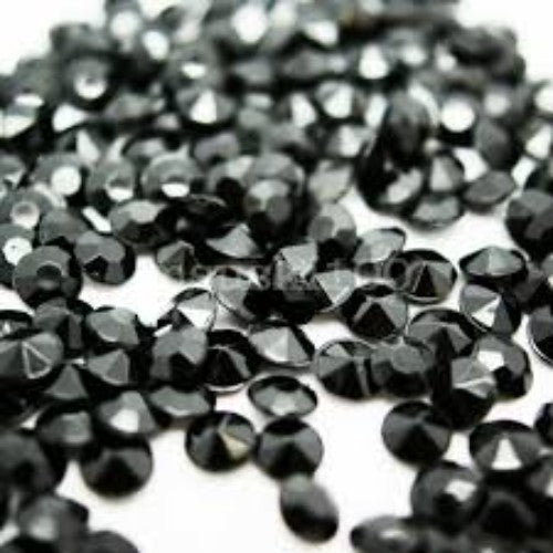 Crystal confetti, Black