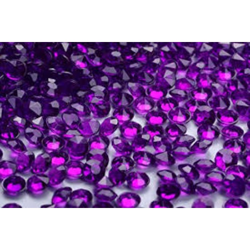 Crystal confetti, 6mm, Purple
